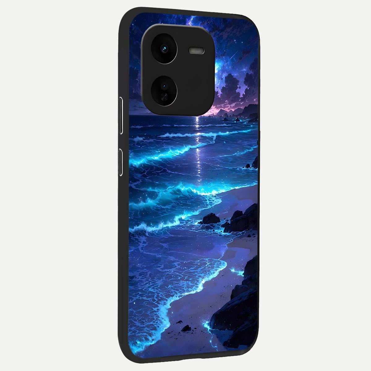  Classic Damn Look back cover For iQOO Z9x 5G slim fit glass case with vibrant aesthetic design