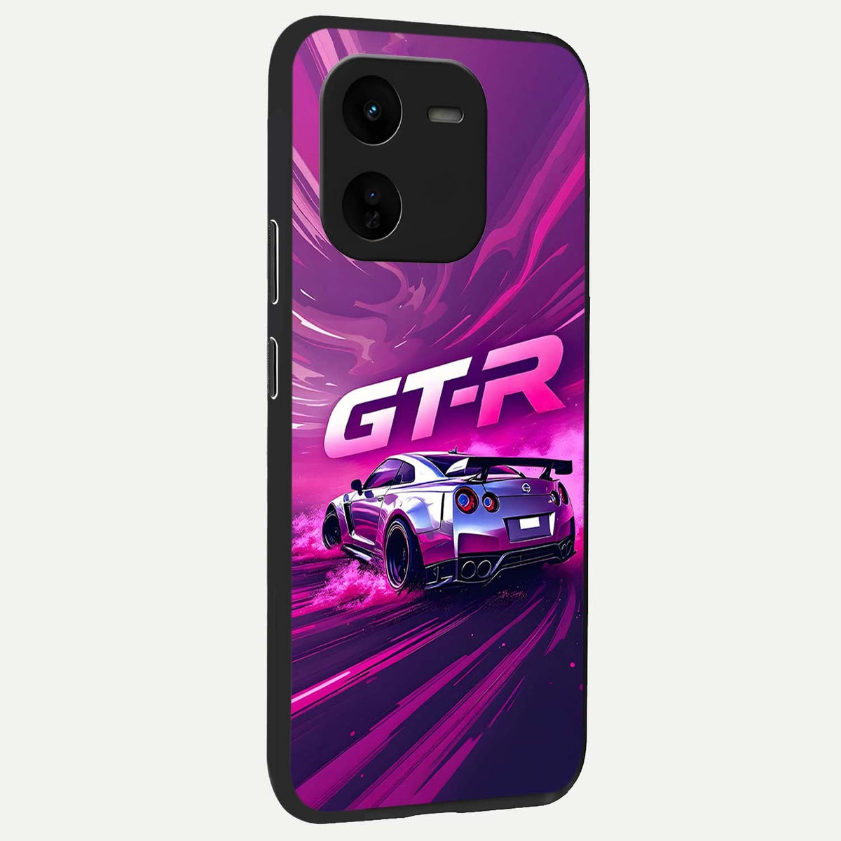  Speed Drift Legend back cover For iQOO Z9x 5G slim fit glass case with vibrant aesthetic design