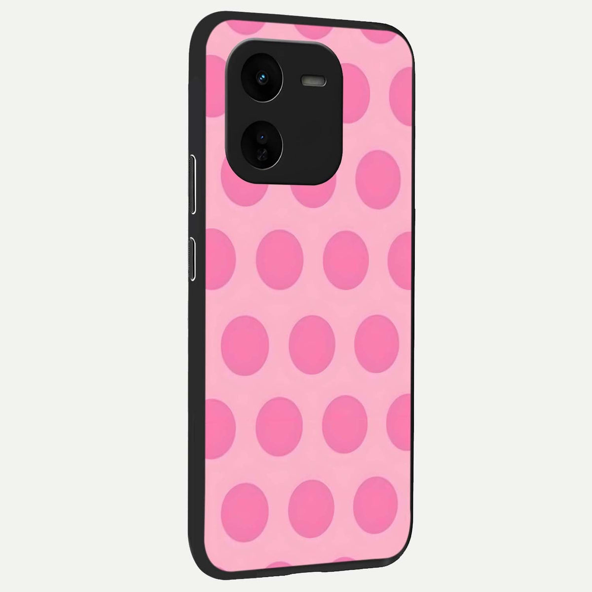  Sweet Dot Dreams back cover For iQOO Z9x 5G slim fit glass case with vibrant aesthetic design