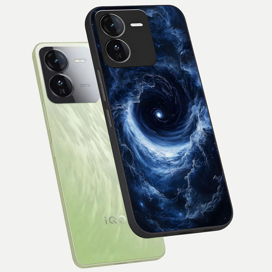  Stunning Galaxy phone case For iQOO Z9 showing premium glass back cover with detailed artwork
