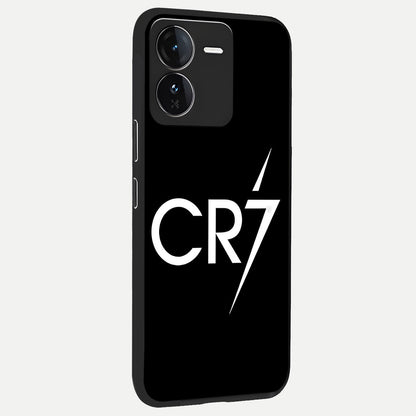  CR7 Elite Strike back cover For iQOO Z9 slim fit glass case with vibrant aesthetic design