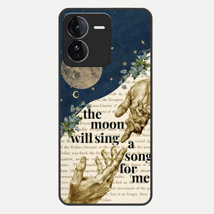  Aesthetic Divine Glass Case For iQOO Z9 back cover – full design glossy printed glass finish