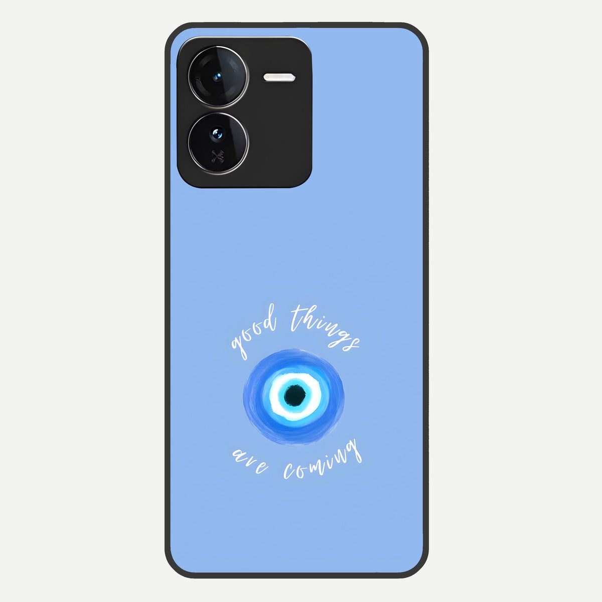  Bright Future Ahead Glass Case For iQOO Z9 back cover – full design glossy printed glass finish