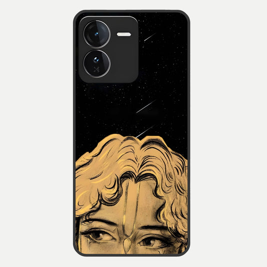 Celestial Gods Plan Glass Case For iQOO Z9 back cover – full design glossy printed glass finish
