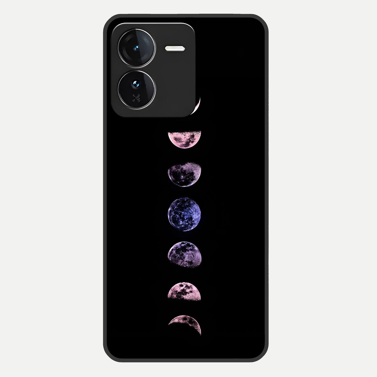  Crimson All Planets Glass Case For iQOO Z9 back cover – full design glossy printed glass finish