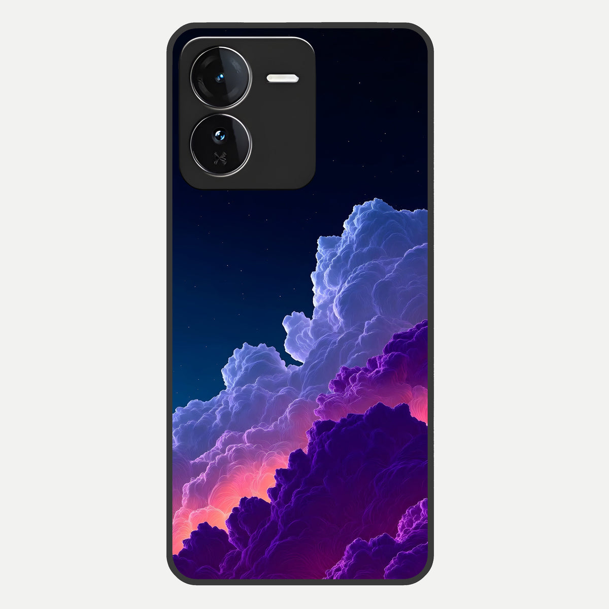  Dreamy Cloud Skies Glass Case For iQOO Z9 back cover – full design glossy printed glass finish