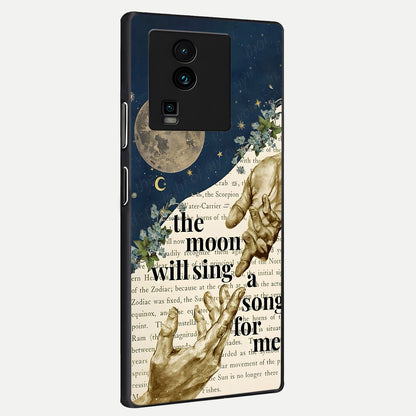  Aesthetic Divine back cover For iQOO Neo 7 Pro slim fit glass case with vibrant aesthetic design