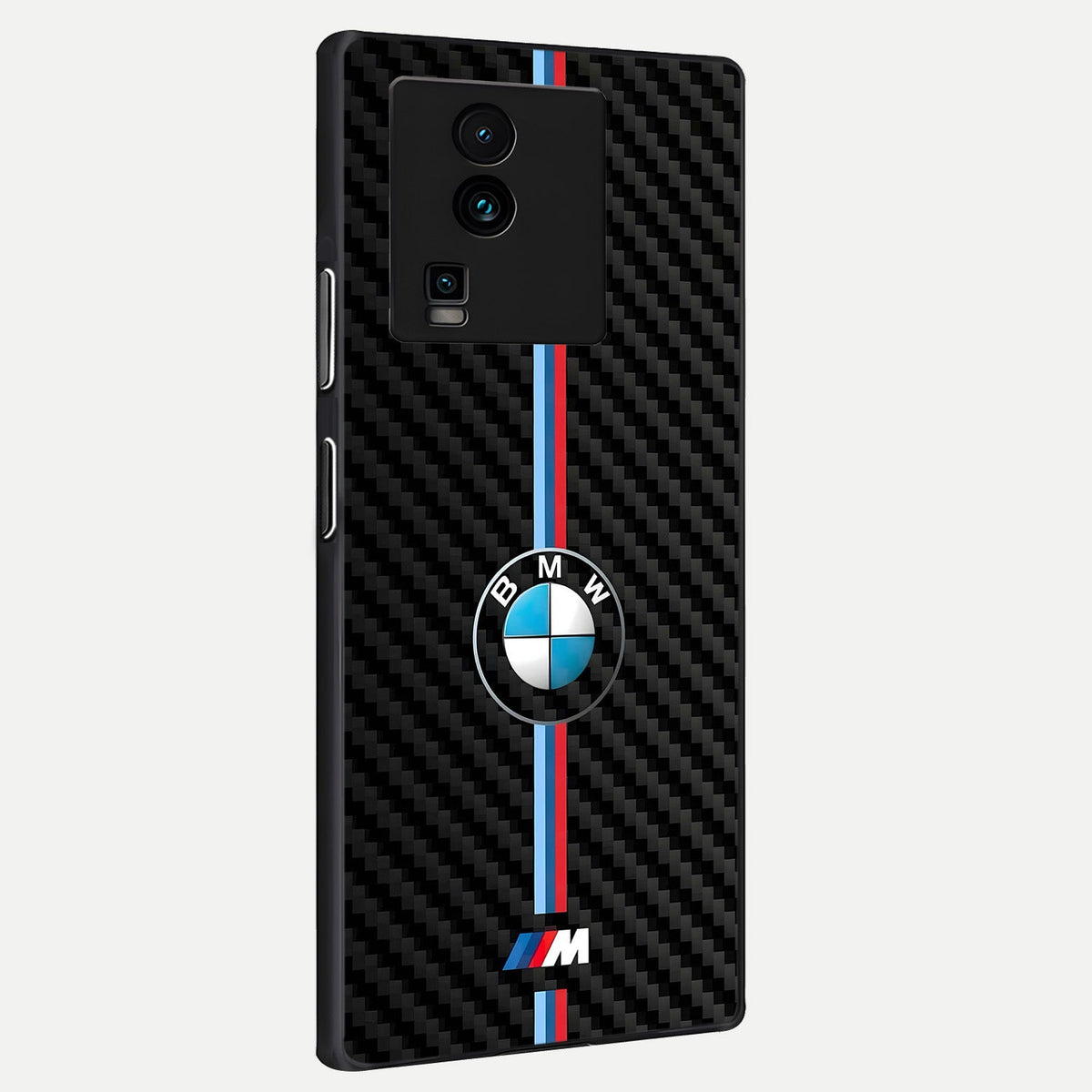  BMW Pattern back cover For iQOO Neo 7 Pro slim fit glass case with vibrant aesthetic design