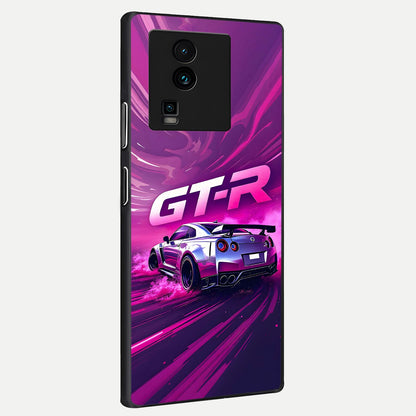  Speed Drift Legend back cover For iQOO Neo 7 Pro slim fit glass case with vibrant aesthetic design