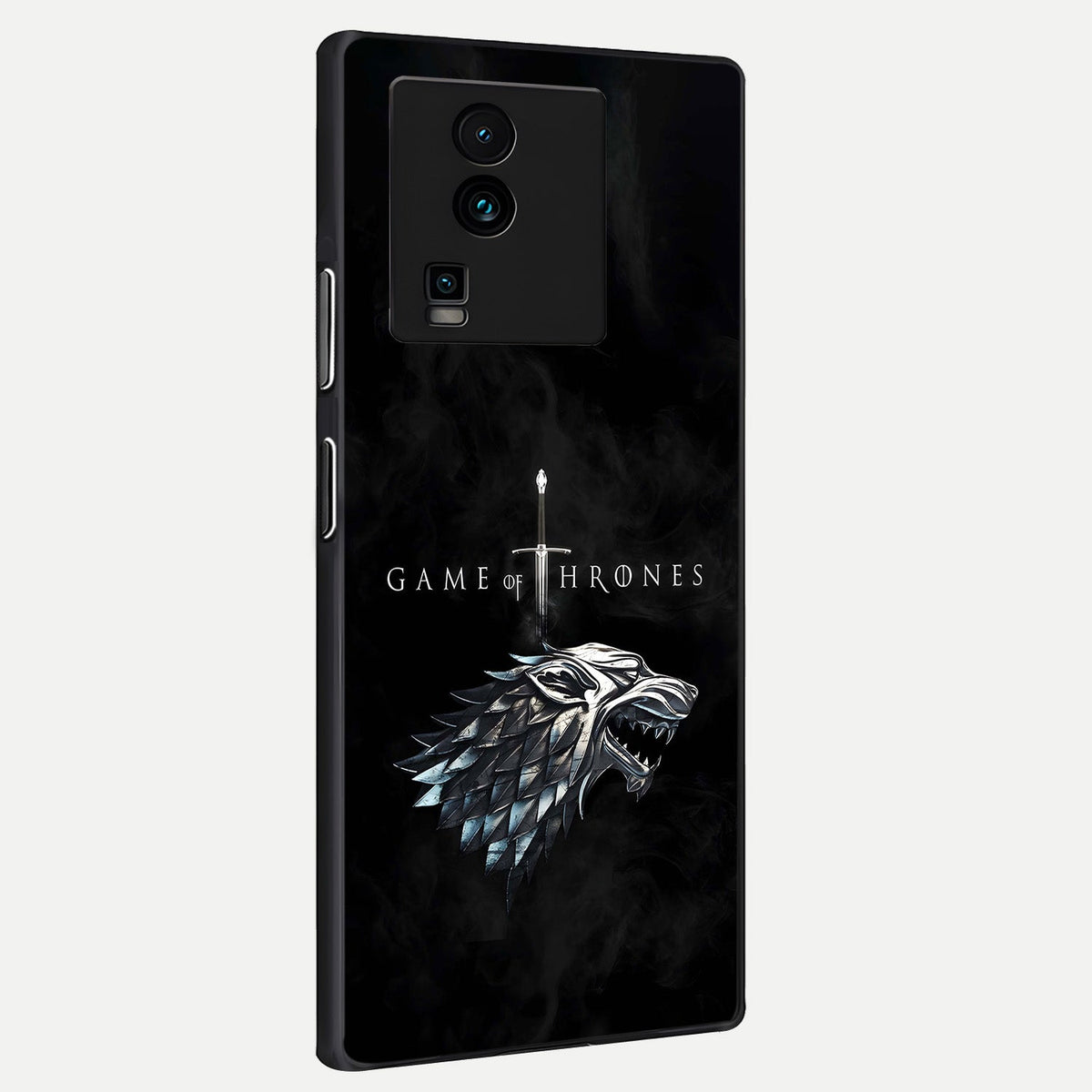  Throne Wolf Legacy back cover For iQOO Neo 7 Pro slim fit glass case with vibrant aesthetic design