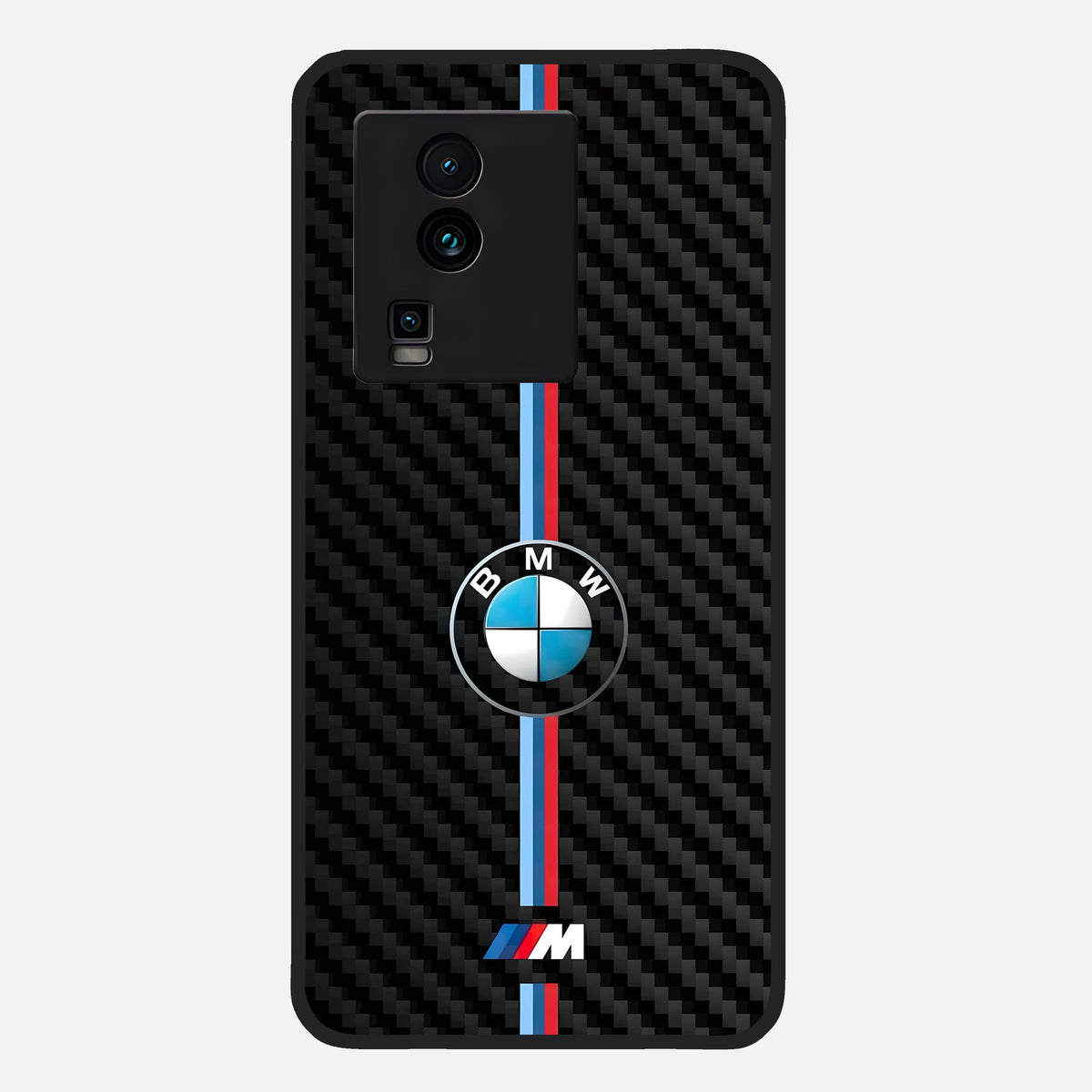  BMW Pattern Glass Case For iQOO Neo 7 Pro back cover – full design glossy printed glass finish