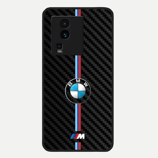  BMW Pattern Glass Case For iQOO Neo 7 Pro back cover – full design glossy printed glass finish