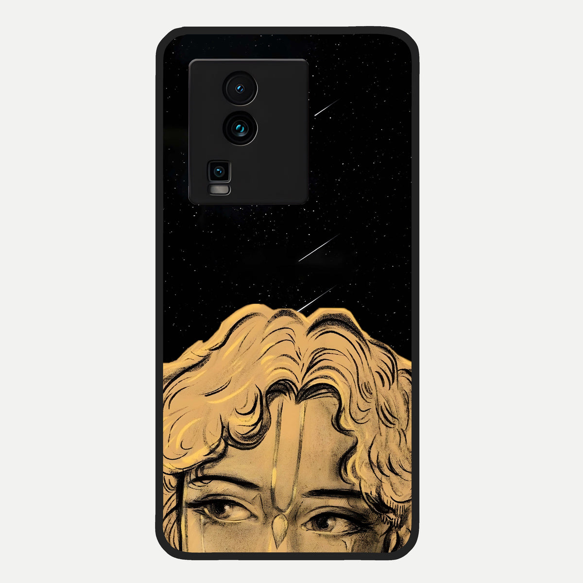  Celestial Gods Plan Glass Case For iQOO Neo 7 Pro back cover – full design glossy printed glass finish