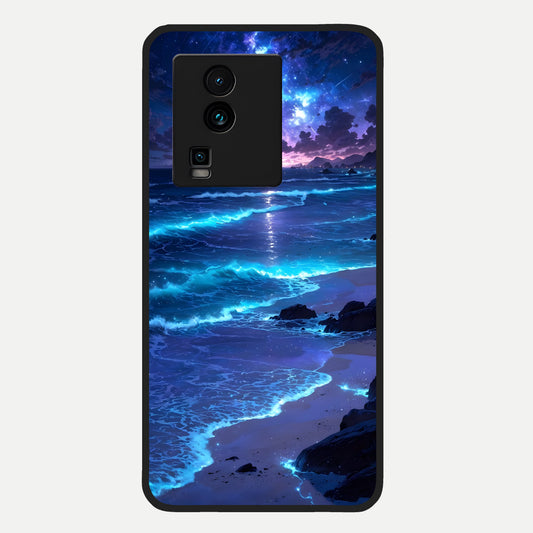  Classic Damn Look Glass Case For iQOO Neo 7 Pro back cover – full design glossy printed glass finish