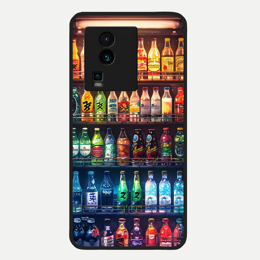  Colorfull Tree Glass Case For iQOO Neo 7 Pro back cover – full design glossy printed glass finish