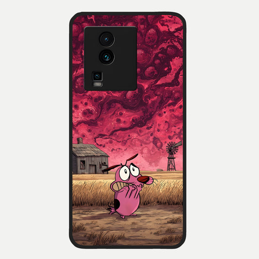  Courage Under Sky Glass Case For iQOO Neo 7 Pro back cover – full design glossy printed glass finish