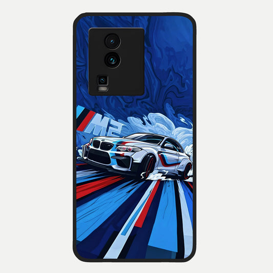  Drift Power Rush Glass Case For iQOO Neo 7 Pro back cover – full design glossy printed glass finish