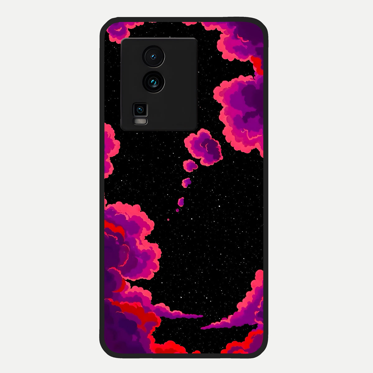  Galaxy Dream Frame Glass Case For iQOO Neo 7 Pro back cover – full design glossy printed glass finish