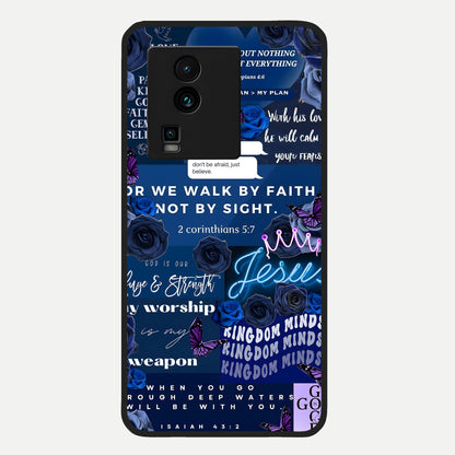  Kingdom Faith Glow Glass Case For iQOO Neo 7 Pro back cover – full design glossy printed glass finish