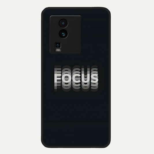  Mono Focus Vision Glass Case For iQOO Neo 7 Pro back cover – full design glossy printed glass finish