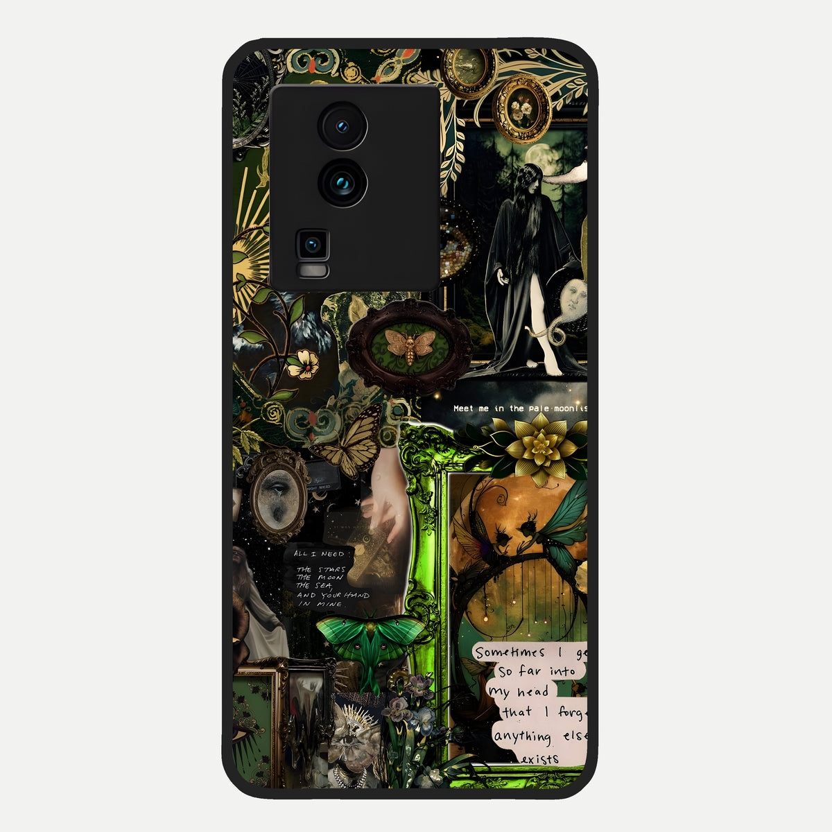  Mystic Woods Secret Glass Case For iQOO Neo 7 Pro back cover – full design glossy printed glass finish