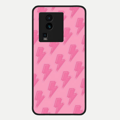  Pink Moo Magic Glass Case For iQOO Neo 7 Pro back cover – full design glossy printed glass finish