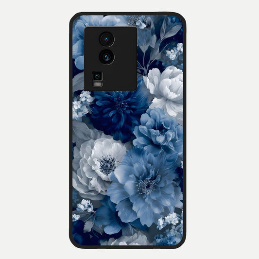  Royal Bloom Garden Glass Case For iQOO Neo 7 Pro back cover – full design glossy printed glass finish