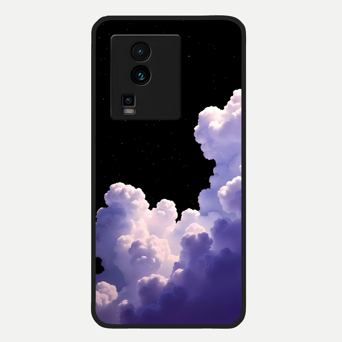 Starlit Night Whispers Glass Case For iQOO Neo 7 Pro back cover – full design glossy printed glass finish