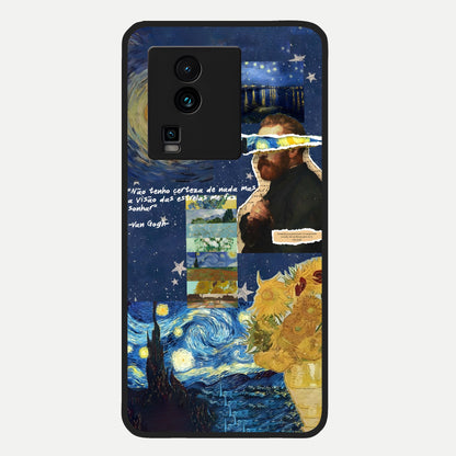  Starry Dream Vision Glass Case For iQOO Neo 7 Pro back cover – full design glossy printed glass finish