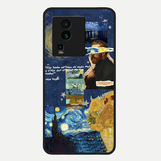  Starry Dream Vision Glass Case For iQOO Neo 7 Pro back cover – full design glossy printed glass finish