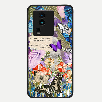  Storm Path Bloom Glass Case For iQOO Neo 7 Pro back cover – full design glossy printed glass finish