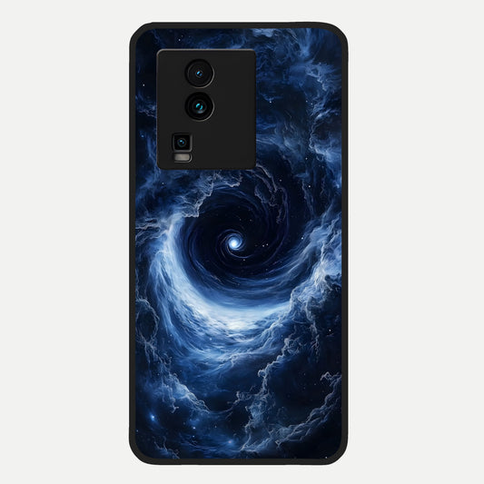  Stunning Galaxy Glass Case For iQOO Neo 7 Pro back cover – full design glossy printed glass finish
