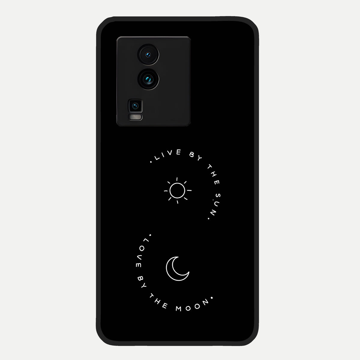  Sunflower Cat Art Glass Case For iQOO Neo 7 Pro back cover – full design glossy printed glass finish