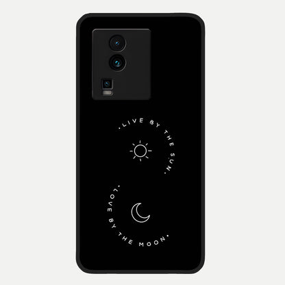  Sunflower Cat Art Glass Case For iQOO Neo 7 Pro back cover – full design glossy printed glass finish