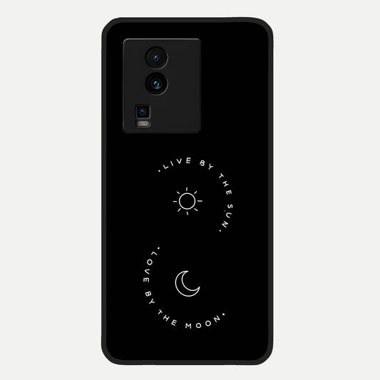  Sunflower Cat Art Glass Case For iQOO Neo 7 Pro back cover – full design glossy printed glass finish