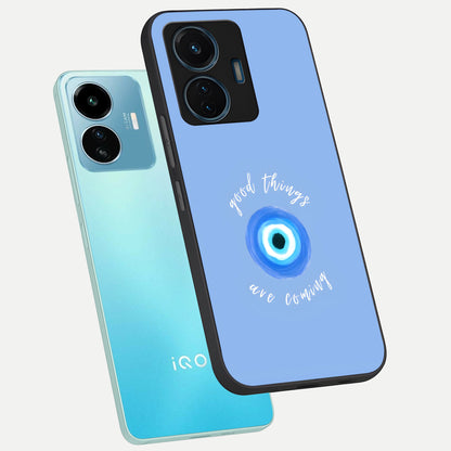  Bright Future Ahead phone case For iQOO Z6 Lite 5G showing premium glass back cover with detailed artwork