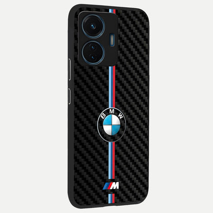  BMW Pattern back cover For iQOO Z6 Lite 5G slim fit glass case with vibrant aesthetic design