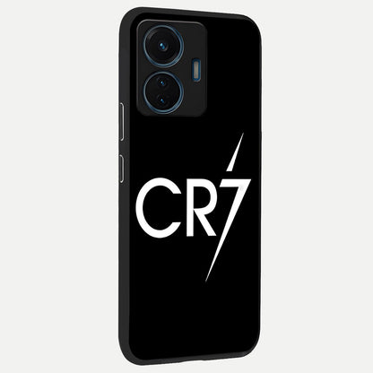  CR7 Elite Strike back cover For iQOO Z6 Lite 5G slim fit glass case with vibrant aesthetic design