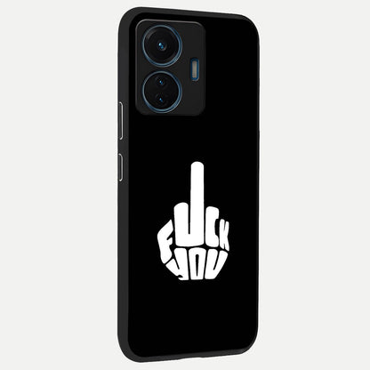  Rebel Mode On back cover For iQOO Z6 Lite 5G slim fit glass case with vibrant aesthetic design