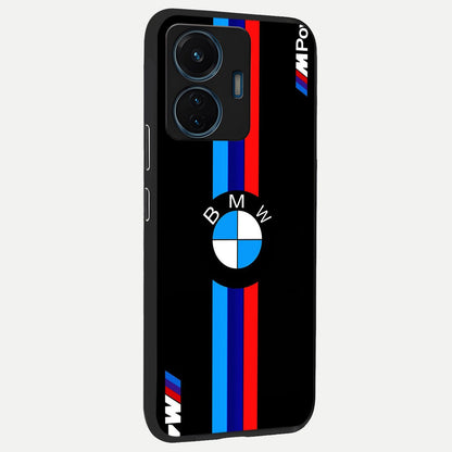  Turbo BMW Beast back cover For iQOO Z6 Lite 5G slim fit glass case with vibrant aesthetic design
