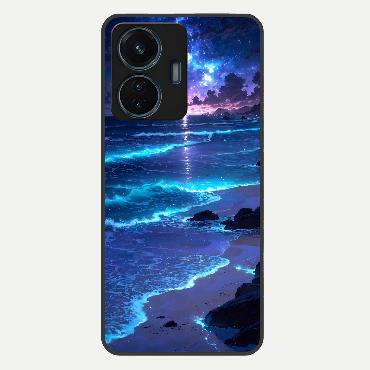  Classic Damn Look Glass Case For iQOO Z6 Lite 5G back cover – full design glossy printed glass finish