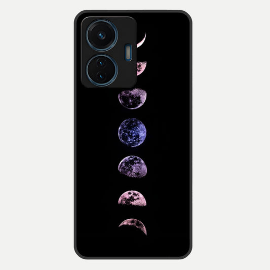  Crimson All Planets Glass Case For iQOO Z6 Lite 5G back cover – full design glossy printed glass finish