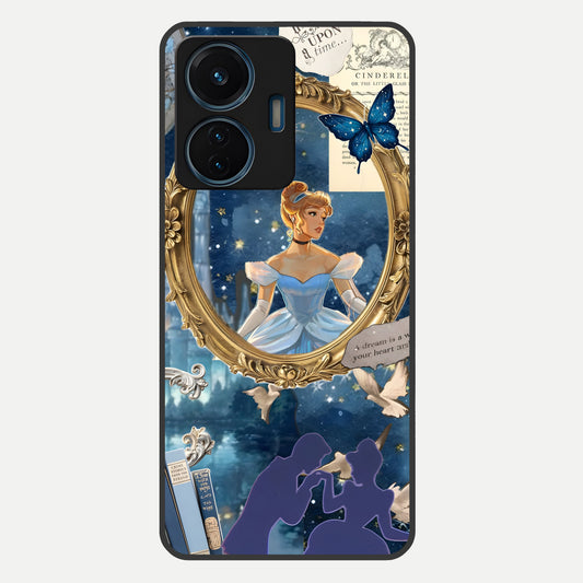  Midnight Queen Glass Case For iQOO Z6 Lite 5G back cover – full design glossy printed glass finish