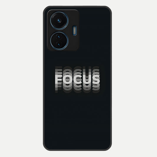  Mono Focus Vision Glass Case For iQOO Z6 Lite 5G back cover – full design glossy printed glass finish