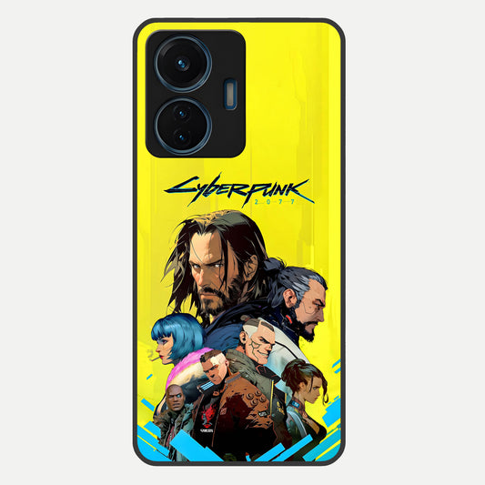  Neon Rebel Genesis Glass Case For iQOO Z6 Lite 5G back cover – full design glossy printed glass finish