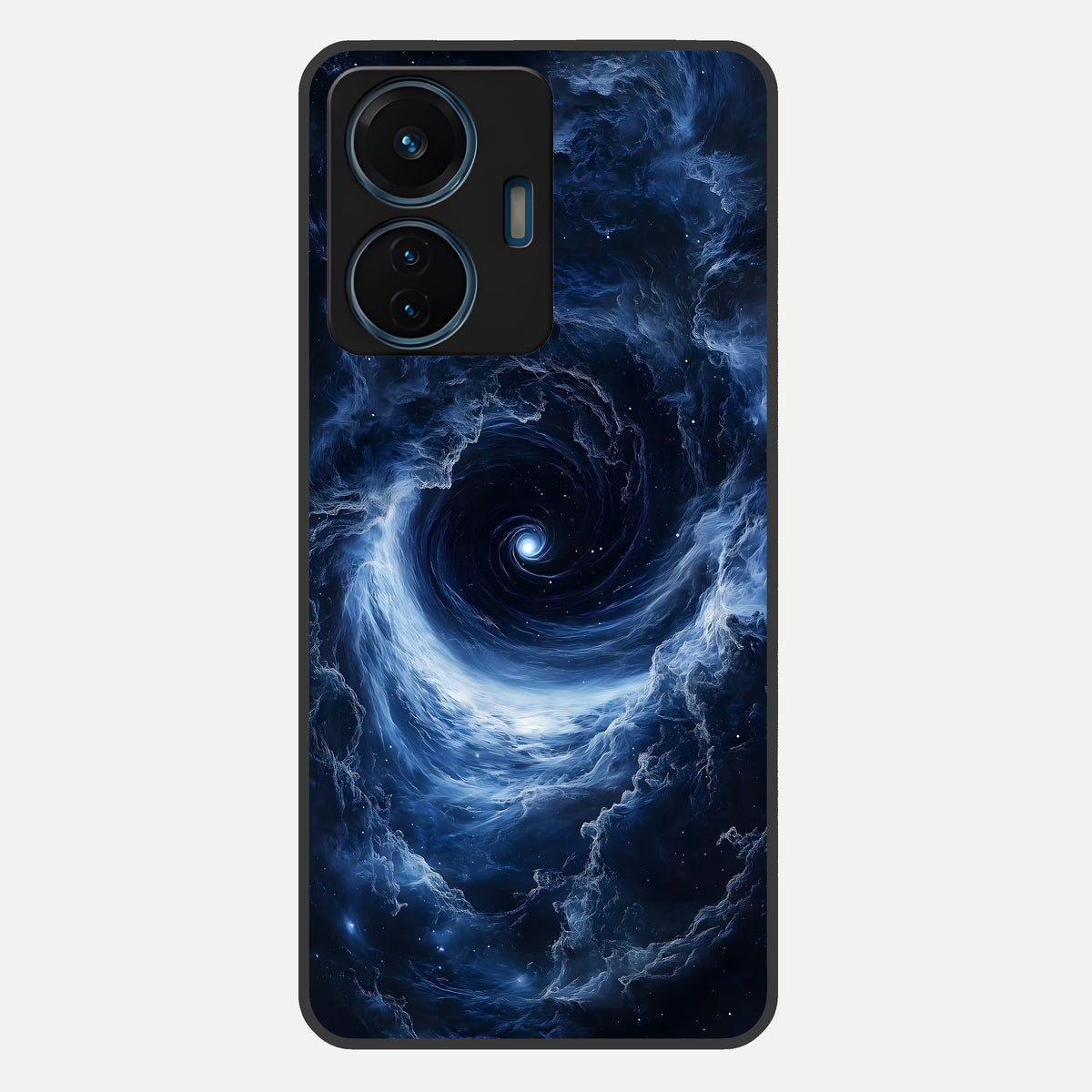  Stunning Galaxy Glass Case For iQOO Z6 Lite 5G back cover – full design glossy printed glass finish