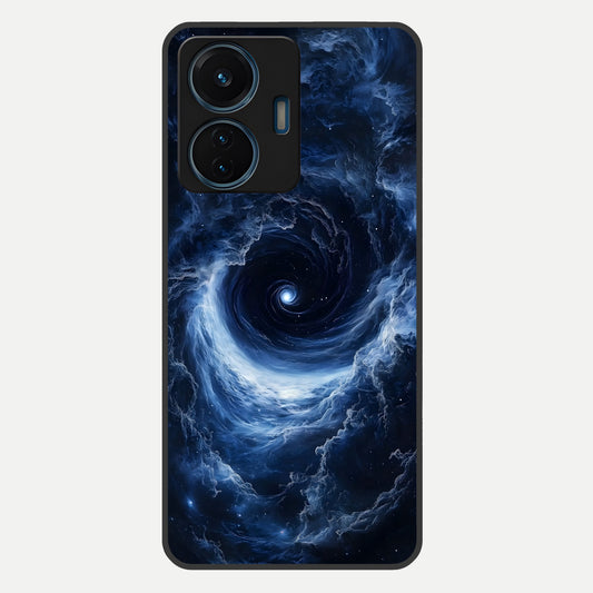  Stunning Galaxy Glass Case For iQOO Z6 Lite 5G back cover – full design glossy printed glass finish