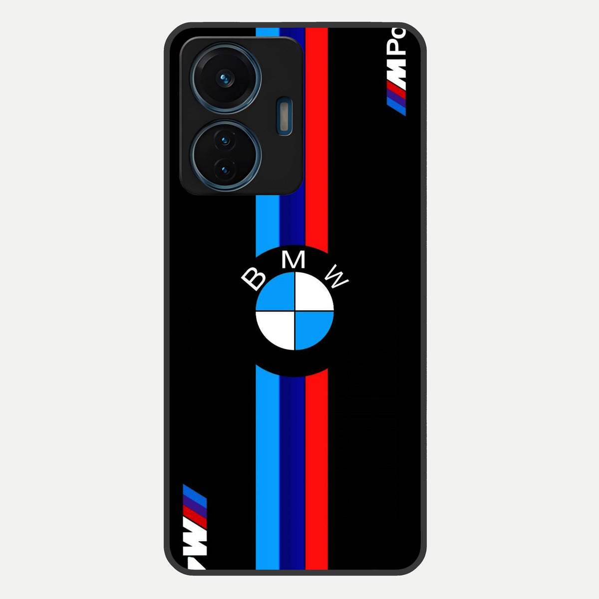  Turbo BMW Beast Glass Case For iQOO Z6 Lite 5G back cover – full design glossy printed glass finish