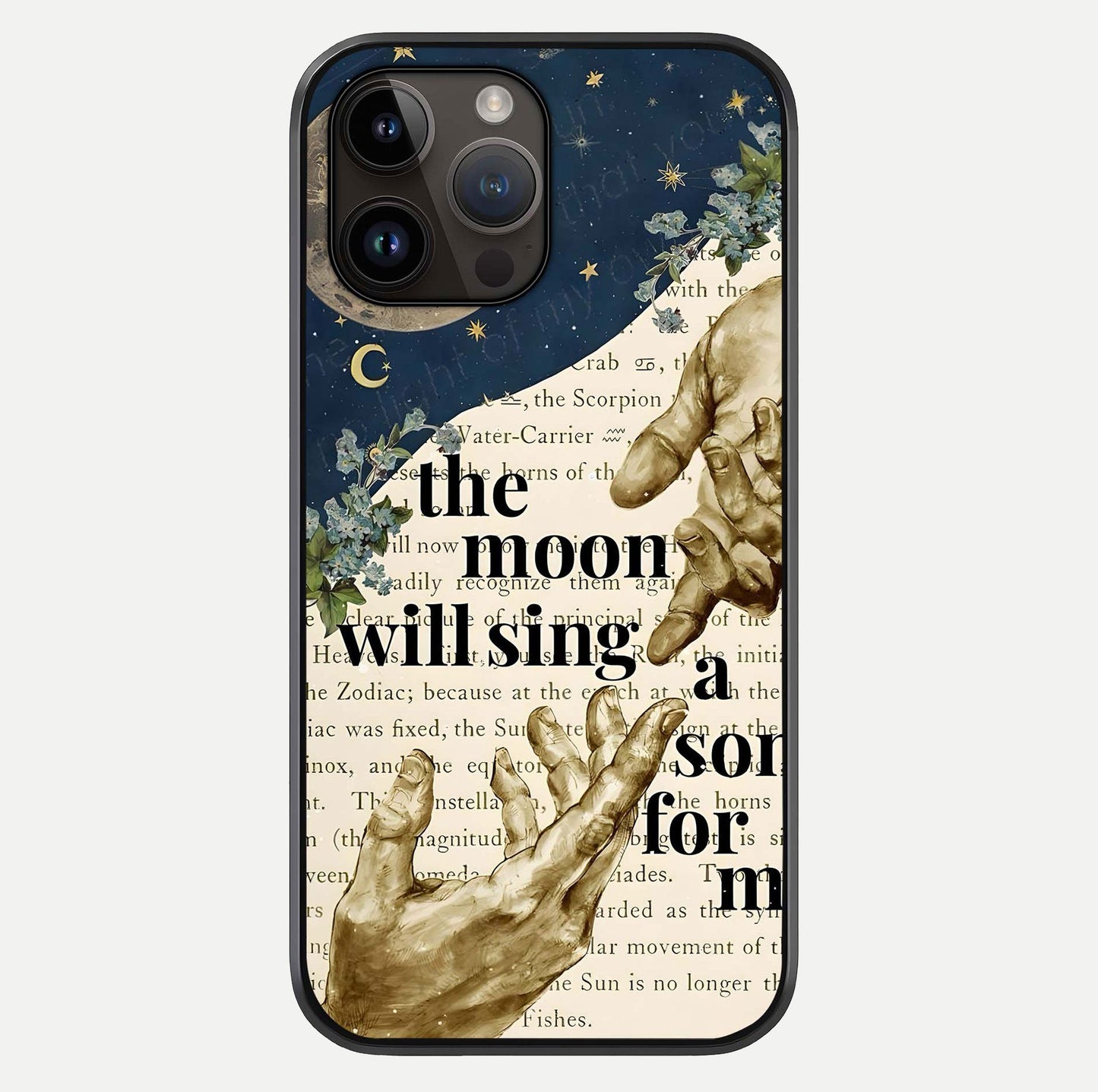 Aesthetic Divine Glass Case For iPhone 14 Pro Max by Custom World