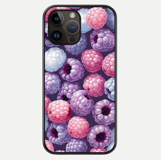 Berry Candy Pop Glass Case For iPhone 14 Pro Max by Custom World